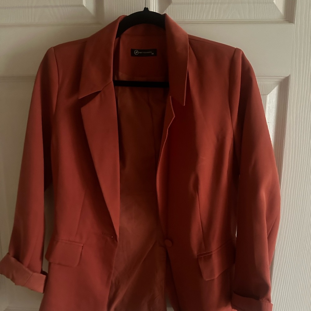 Blazer burnt orange